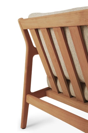 Jack outdoor poltrona de lounge em teca - Natural - Ethnicraft