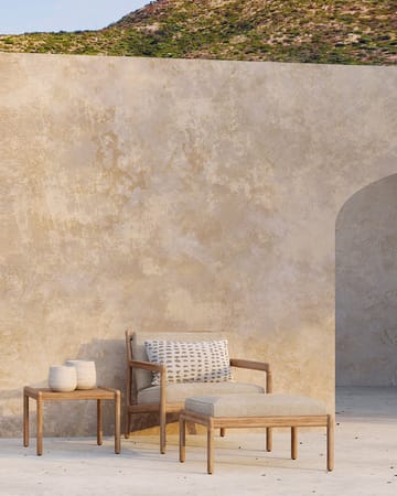 Jack outdoor poltrona de lounge em teca - Natural - Ethnicraft