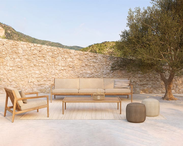 Jack outdoor poltrona de lounge em teca, Natural Ethnicraft