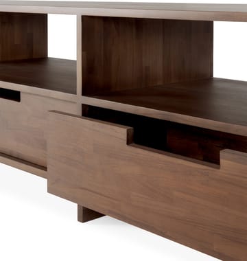 Kabuki móvel de TV - Teak escurecida - Ethnicraft