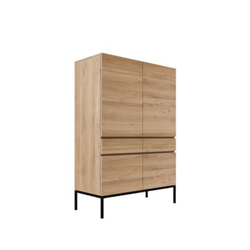 Ligna armário - Vaxoljad oak-Black steel - Ethnicraft