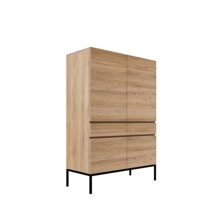Ligna armário, Vaxoljad oak-Black steel Ethnicraft