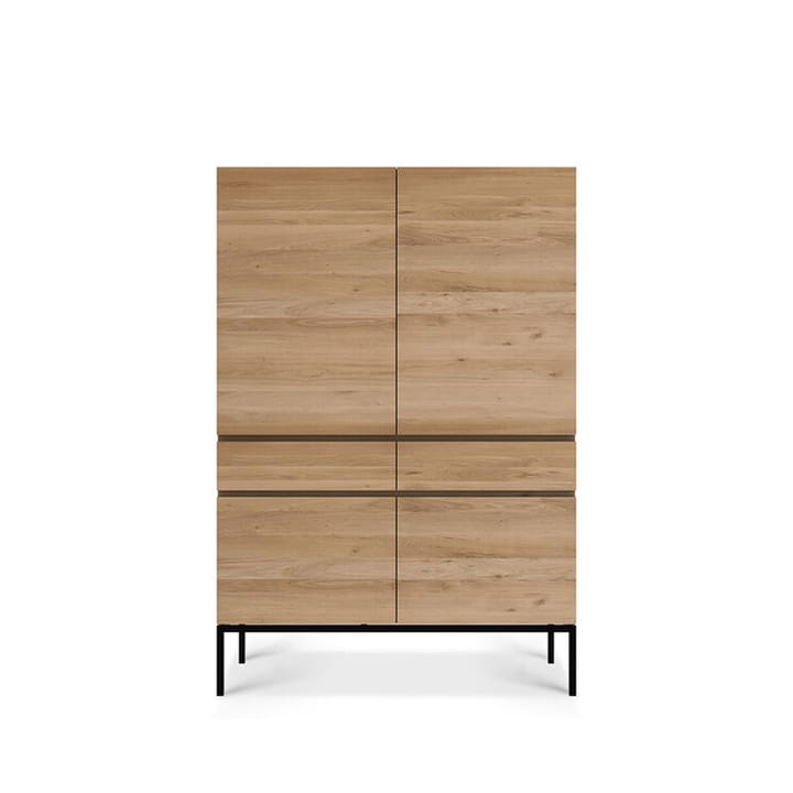 Ligna armário - Vaxoljad oak-Black steel - Ethnicraft
