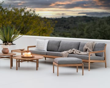 Linear square almofada 50x50 cm - Branco - Ethnicraft