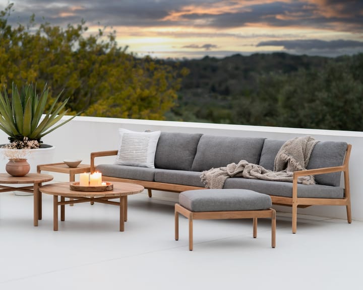 Linear square almofada 50x50 cm, Branco Ethnicraft