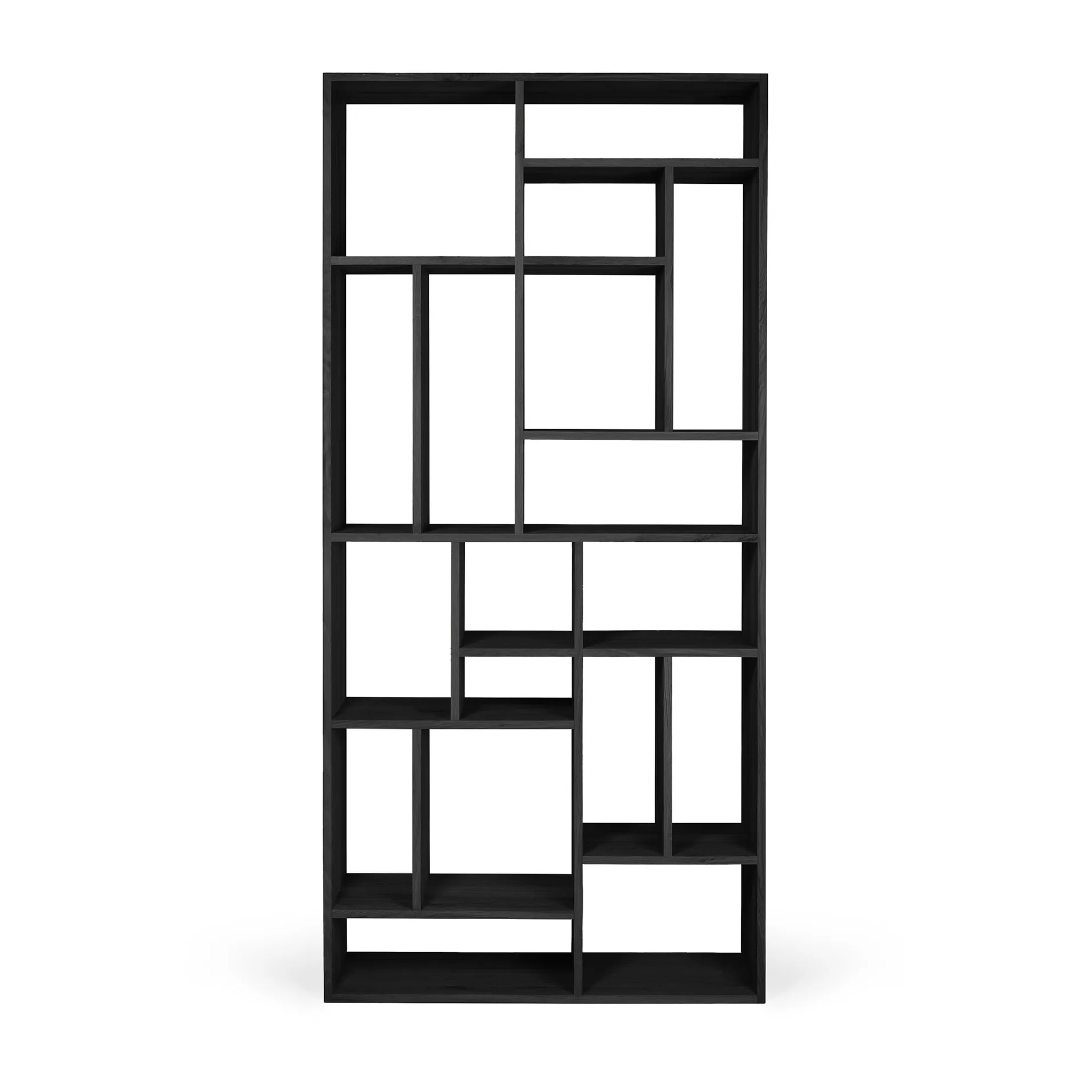 M Rack estante de livros grande, Carvalho preto Ethnicraft