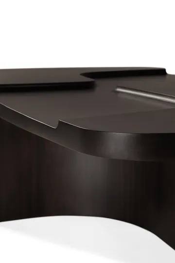 Mesa de centro Brutalist - Mogno castanho rosa, 143x75 cm - Ethnicraft