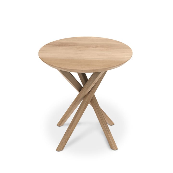 Mikado mesa de apoio 50x50 cm - Óleo de cera de carvalho - Ethnicraft