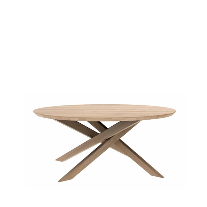 Mikado mesa de centro Ø100 cm - Óleo de cera carvalho round - Ethnicraft