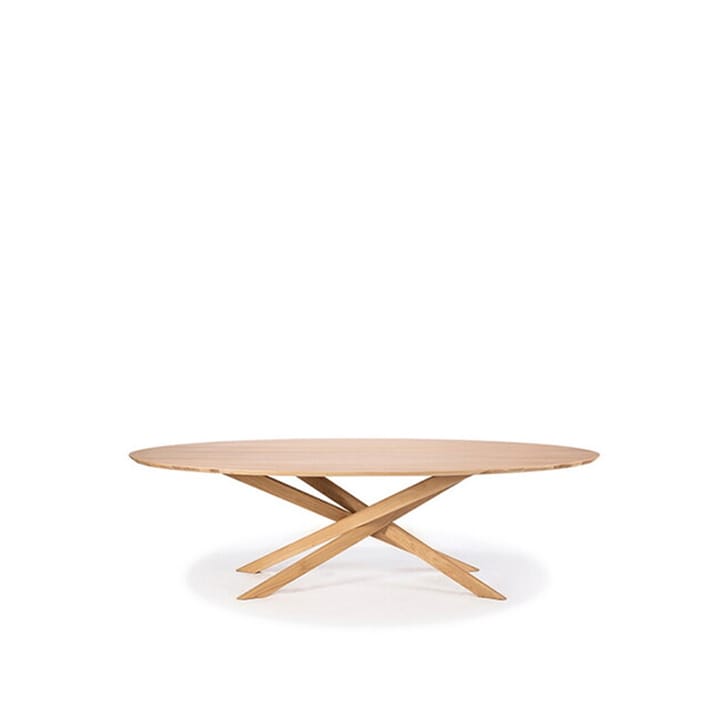 Mikado mesa de centro oval - Óleo de cera Oak oval - Ethnicraft