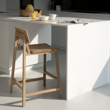 N3 banco de bar - Óleo de cera Oak 49x50 cm - Ethnicraft