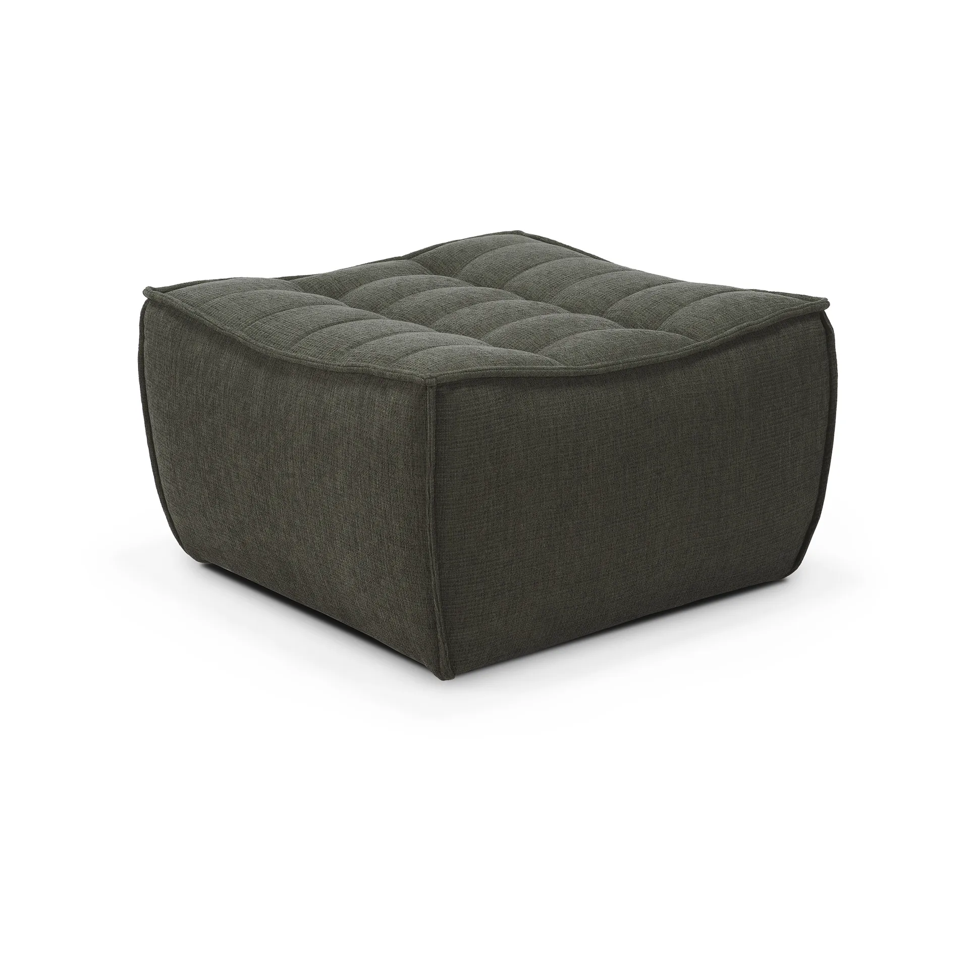N701 descanso para os pés 70x70 cm, Moss Eco tecido Ethnicraft