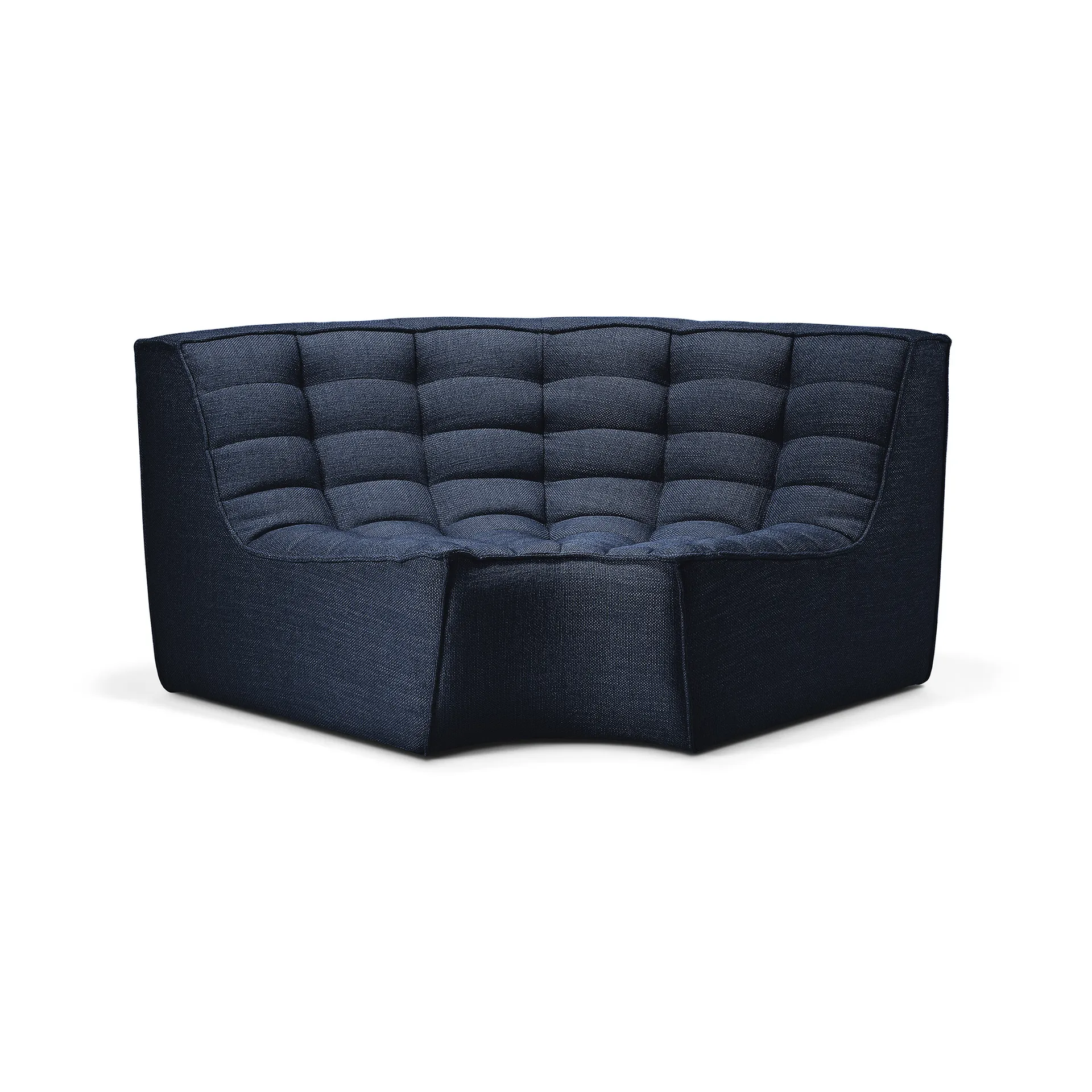 N701 módulo de canto arredondado 90°, Graphite Eco Ethnicraft