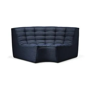 N701 módulo de canto arredondado 90° - Graphite Eco - Ethnicraft