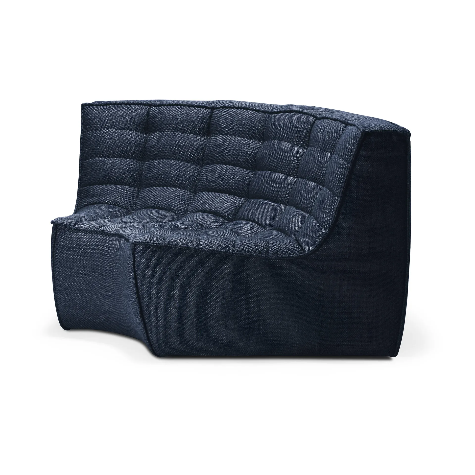 N701 módulo de canto arredondado 90°, Graphite Eco Ethnicraft