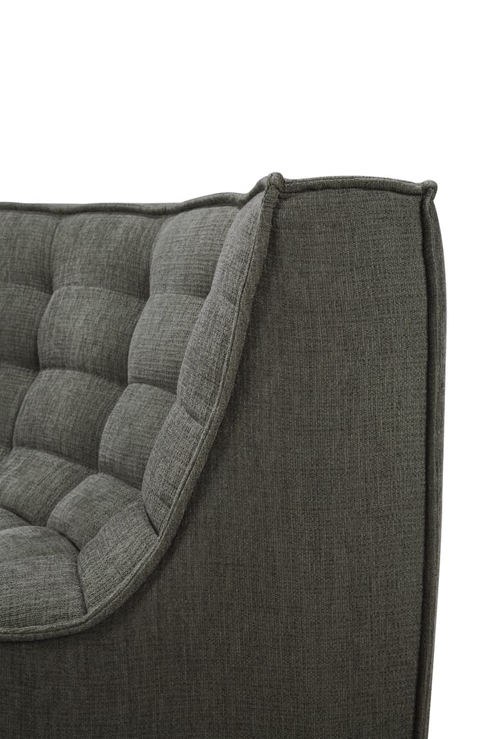 N701 módulo de canto arredondado 90°, Moss Eco tecido Ethnicraft