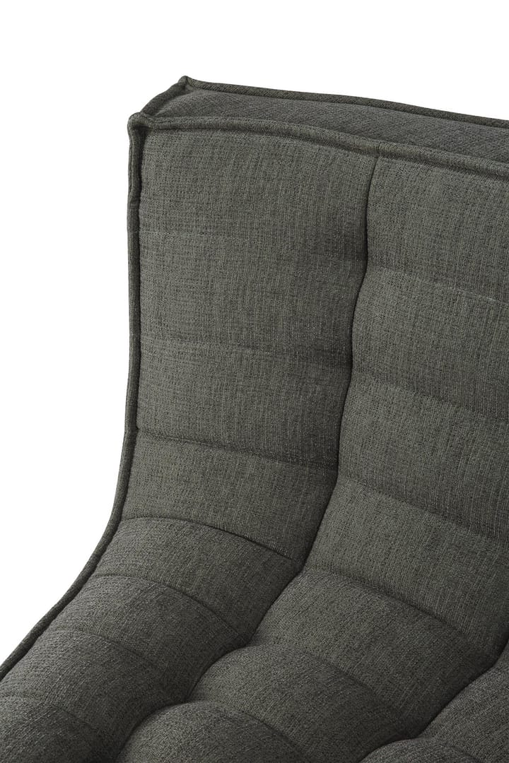 N701 módulo de canto arredondado 90°, Moss Eco tecido Ethnicraft