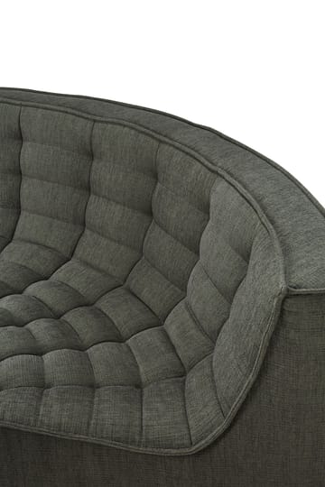 N701 módulo de canto arredondado 90° - Moss Eco tecido - Ethnicraft