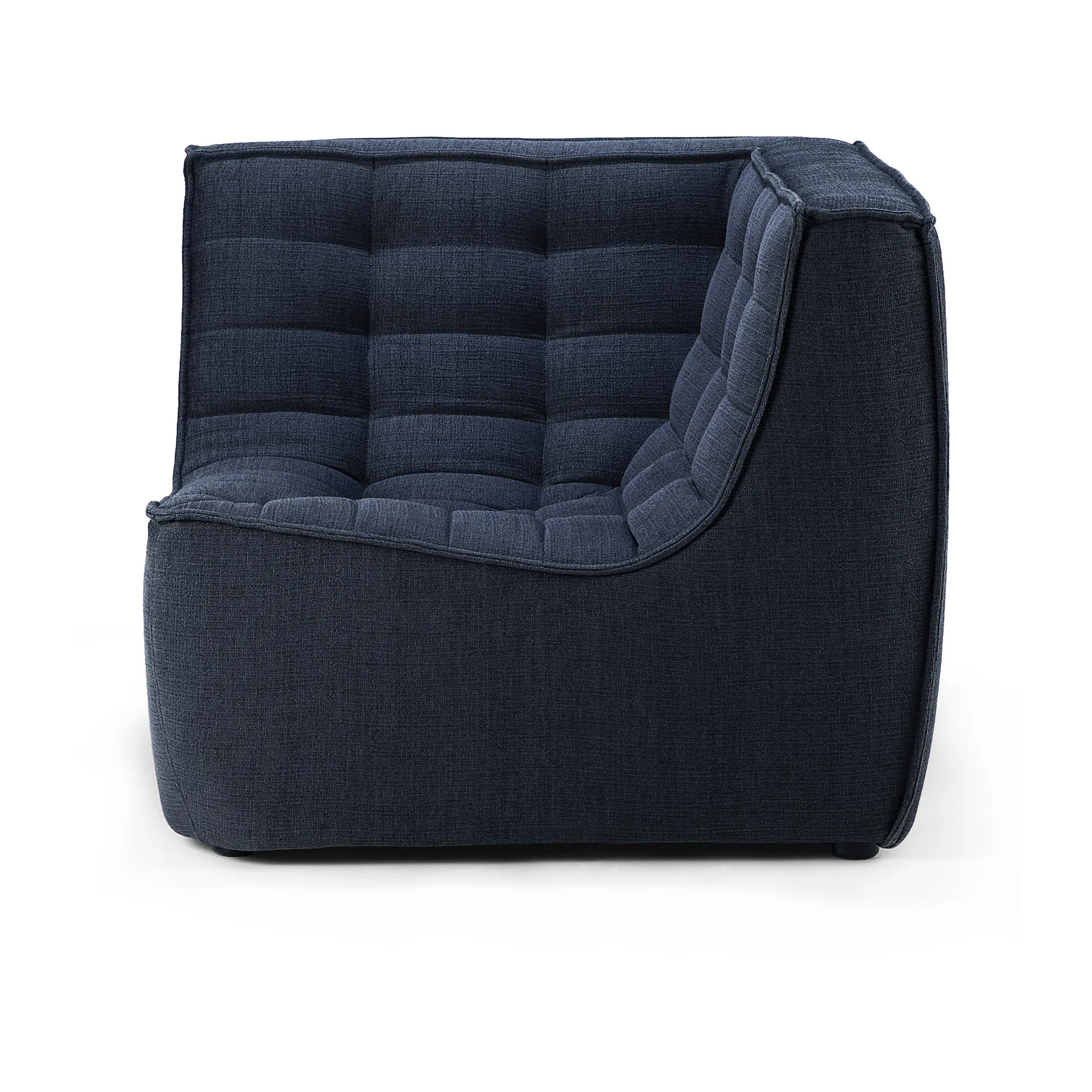 N701 módulo de canto reto, Graphite Eco Ethnicraft