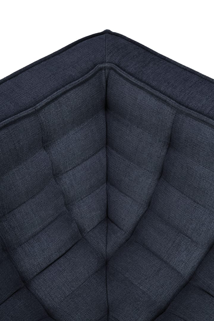 N701 módulo de canto reto, Graphite Eco Ethnicraft