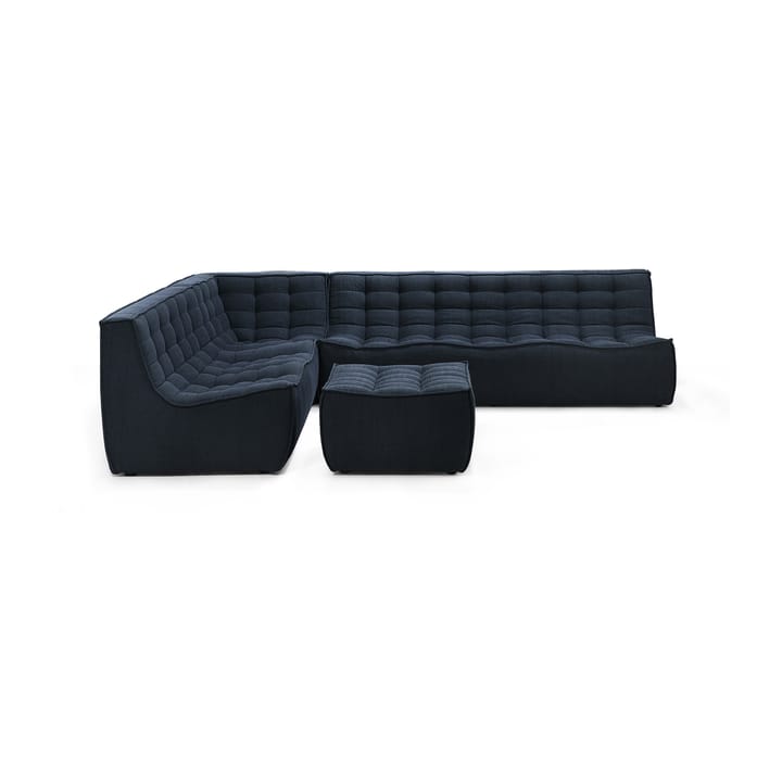 N701 módulo de canto reto, Graphite Eco Ethnicraft