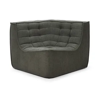 N701 módulo de canto reto - Moss Eco tecido - Ethnicraft