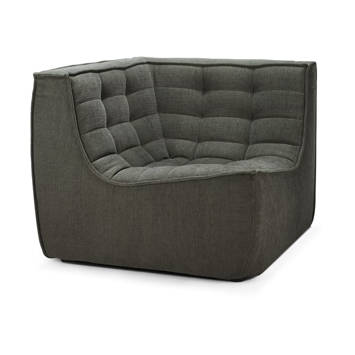 N701 módulo de canto reto, Moss Eco tecido Ethnicraft