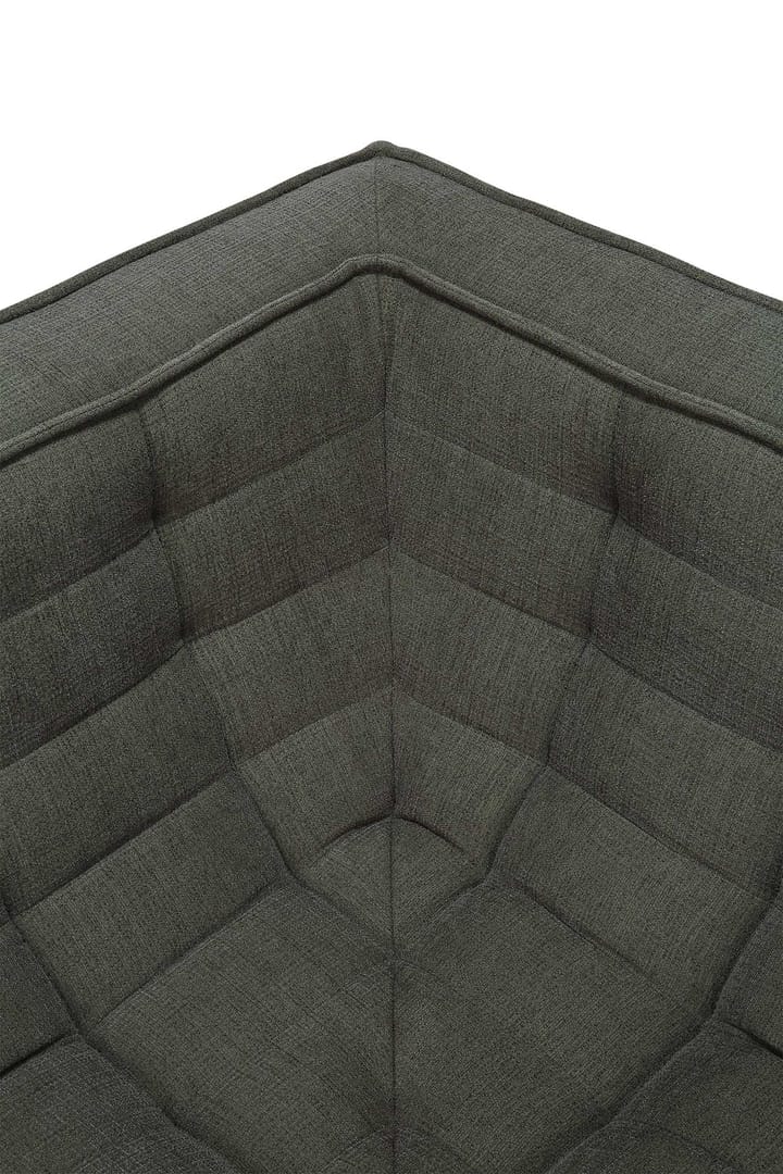 N701 módulo de canto reto, Moss Eco tecido Ethnicraft