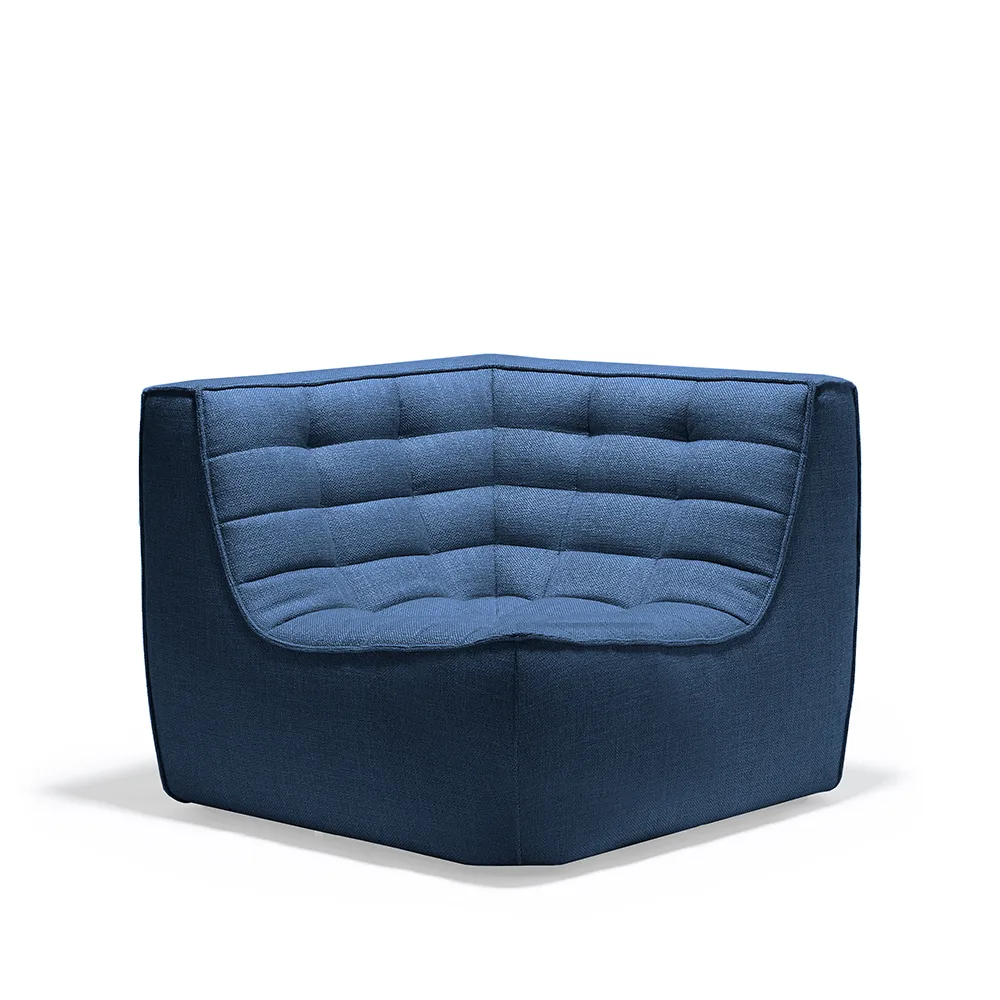 N701 módulo de canto reto, Tecido blue Ethnicraft