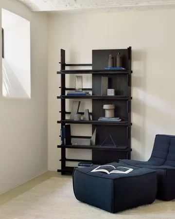 N701 puff 70x70 cm - Graphite Eco - Ethnicraft