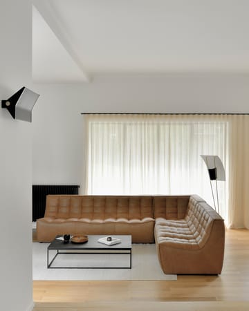 N701 sofá 2 lugares - couro old saddle brown - Ethnicraft