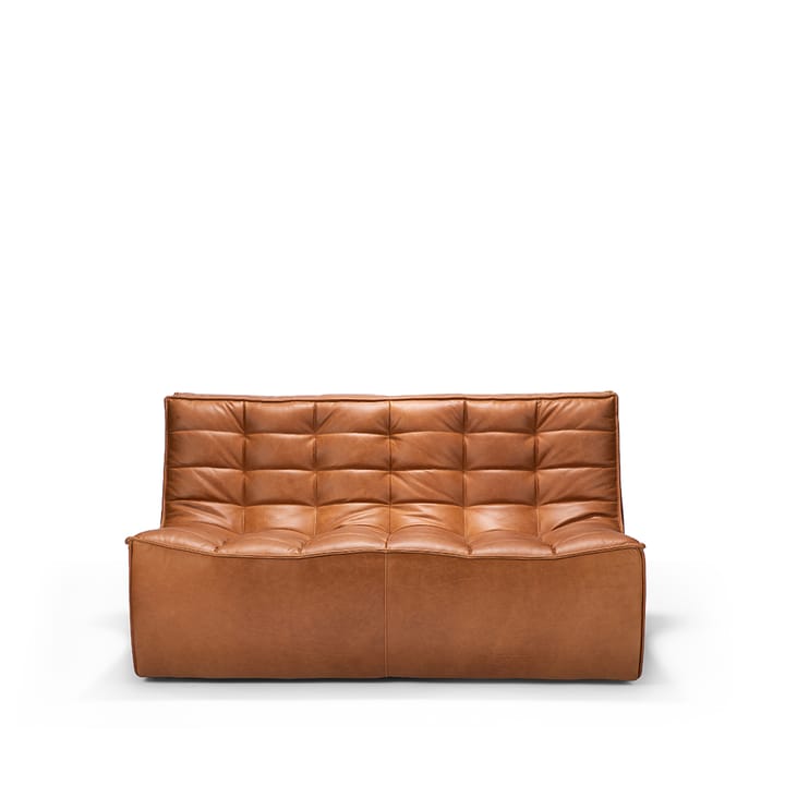 N701 sofá 2 lugares - couro old saddle brown - Ethnicraft