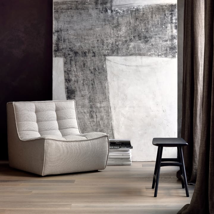 N701 sofá 2 lugares, Tecido dark grey Ethnicraft