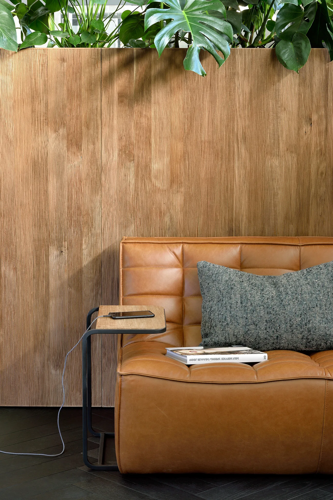 N701 sofá 3 lugares, Couro old saddle Ethnicraft