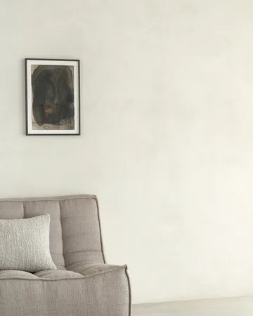 N701 sofá 3 lugares - Tecido bege - Ethnicraft