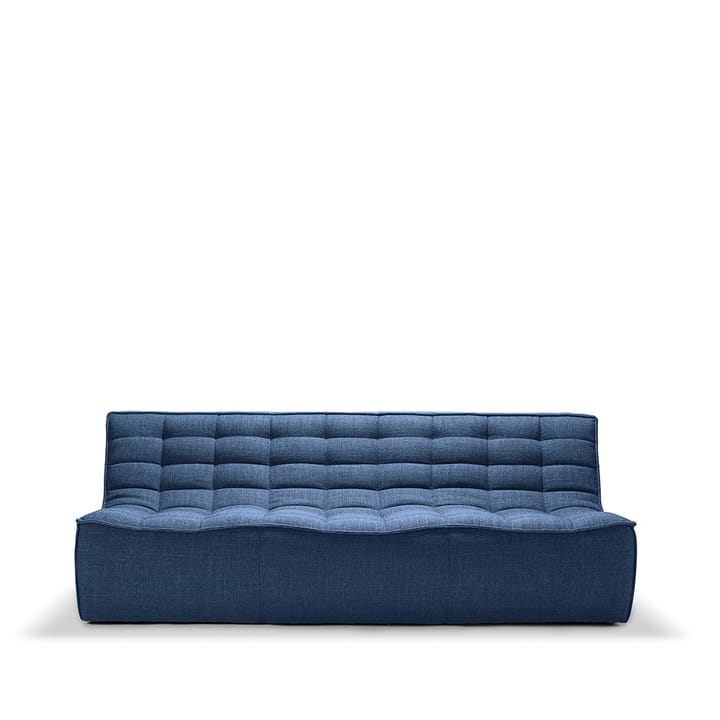 N701 sofá 3 lugares - Tecido blue - Ethnicraft
