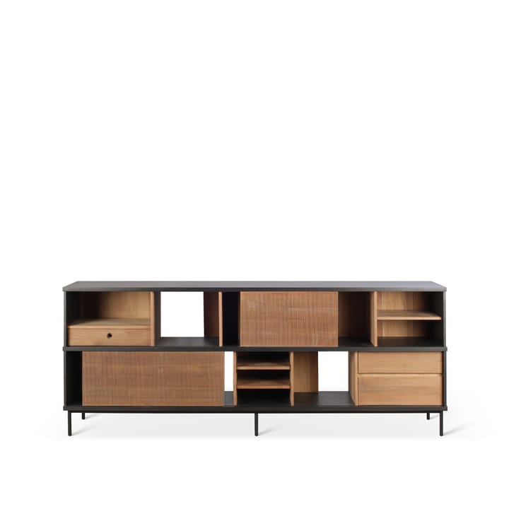 Oscar aparador - Teak 2 portas deslizantes 3 gavetas - Ethnicraft