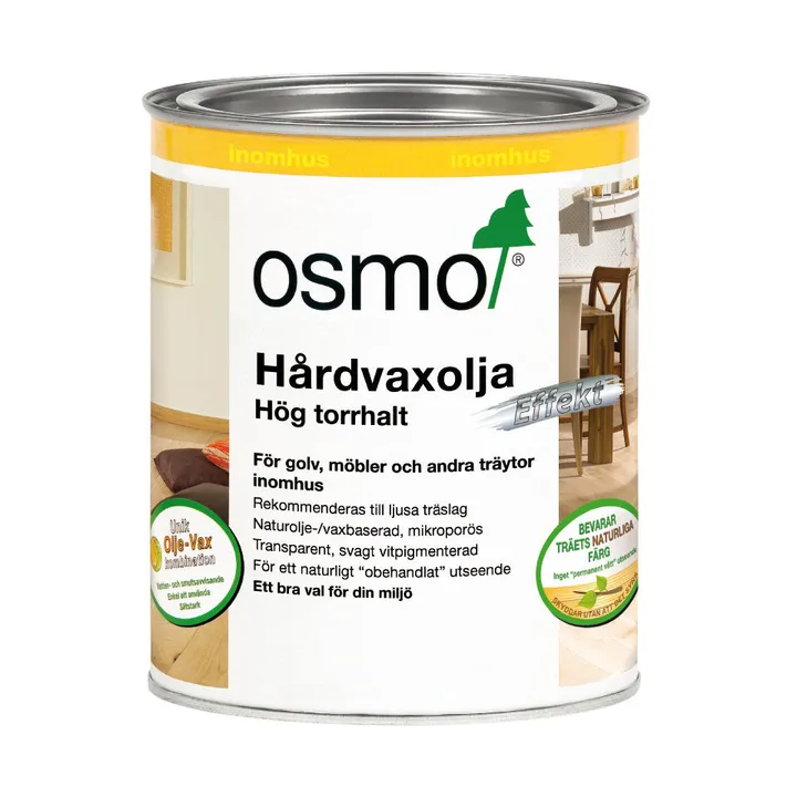 Osmo óleo de cera dura para carvalho - Natural, 750 ml - Ethnicraft