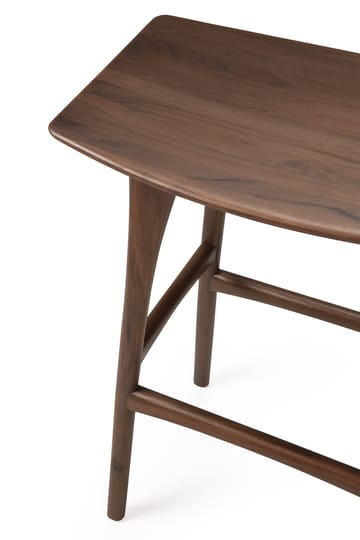 Osso banco de bar 80x57 cm - Lacado teca brown - Ethnicraft