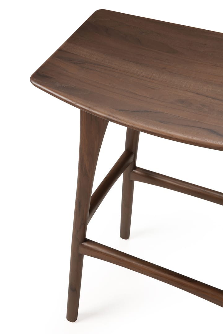 Osso banco de bar 80x57 cm, Lacado teca brown Ethnicraft