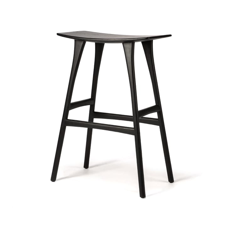 Osso banco de bar 80x57 cm - Preto - Ethnicraft
