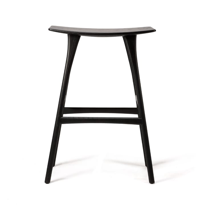 Osso banco de bar 80x57 cm, Preto Ethnicraft