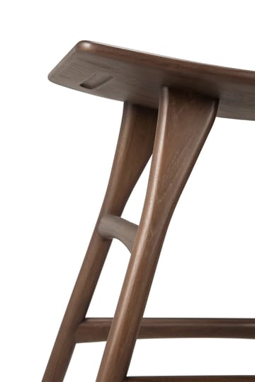 Osso banquinho 48x50 cm - Lacado teca brown - Ethnicraft