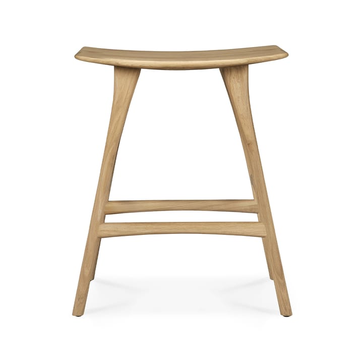 Osso Counter banqueta alta 67 cm - Carvalho envernizado com cera dura - Ethnicraft