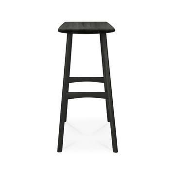 Osso Counter banqueta alta 67 cm - Carvalho preto - Ethnicraft