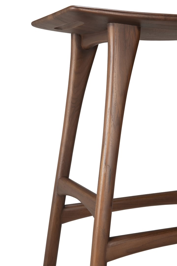 Osso Counter banqueta alta 67 cm, Lacado teca brown Ethnicraft