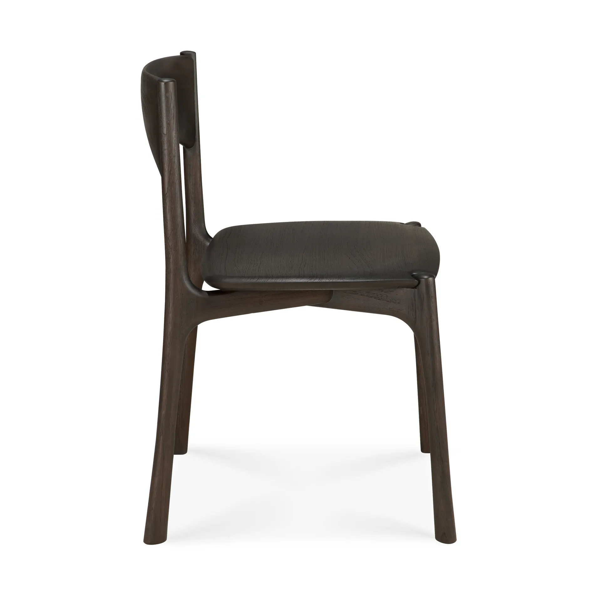 PI cadeira, Teak castanho escuro Ethnicraft