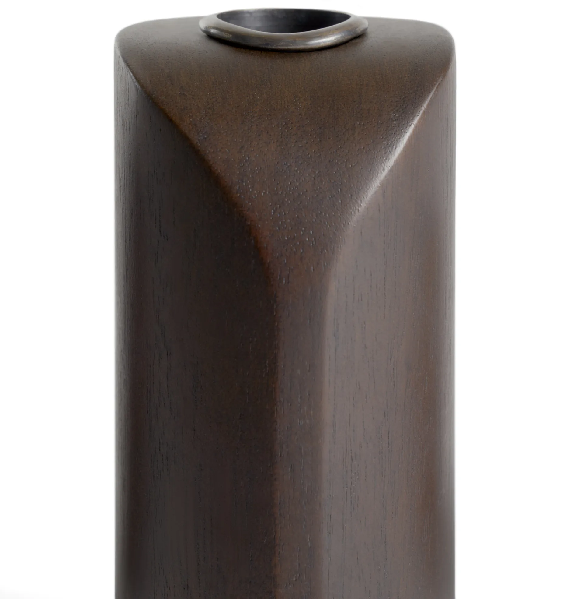 PI castiçal 3 peças,  mogno tingido em castanho-escuro Ethnicraft