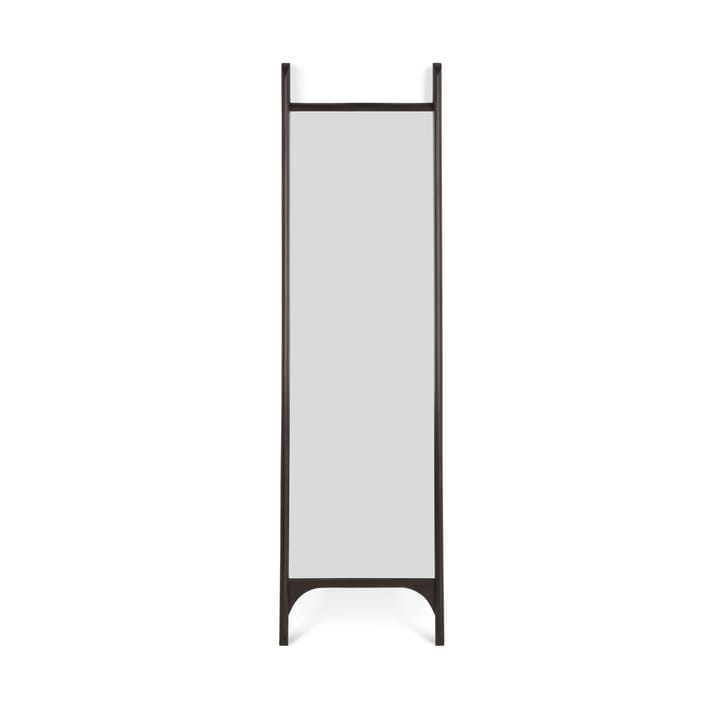 PI espelho de pé 55x190 cm - mogno tingido de castanho-escuro - Ethnicraft