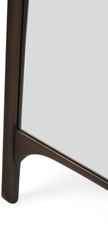 PI espelho de pé 80x200 cm - mogno tingido castanho-escuro - Ethnicraft